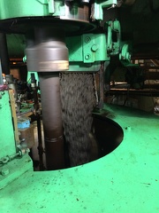 Sugar and Molasses pouring into centrifuge